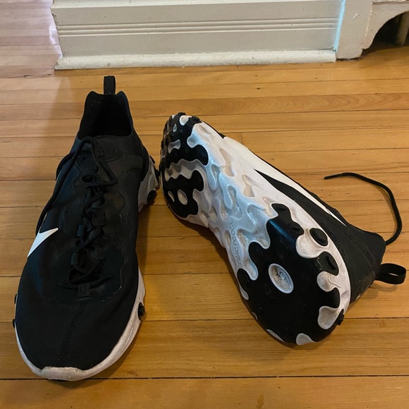 Nike React Element 55 men’s black and white - Picture 3 of 6
